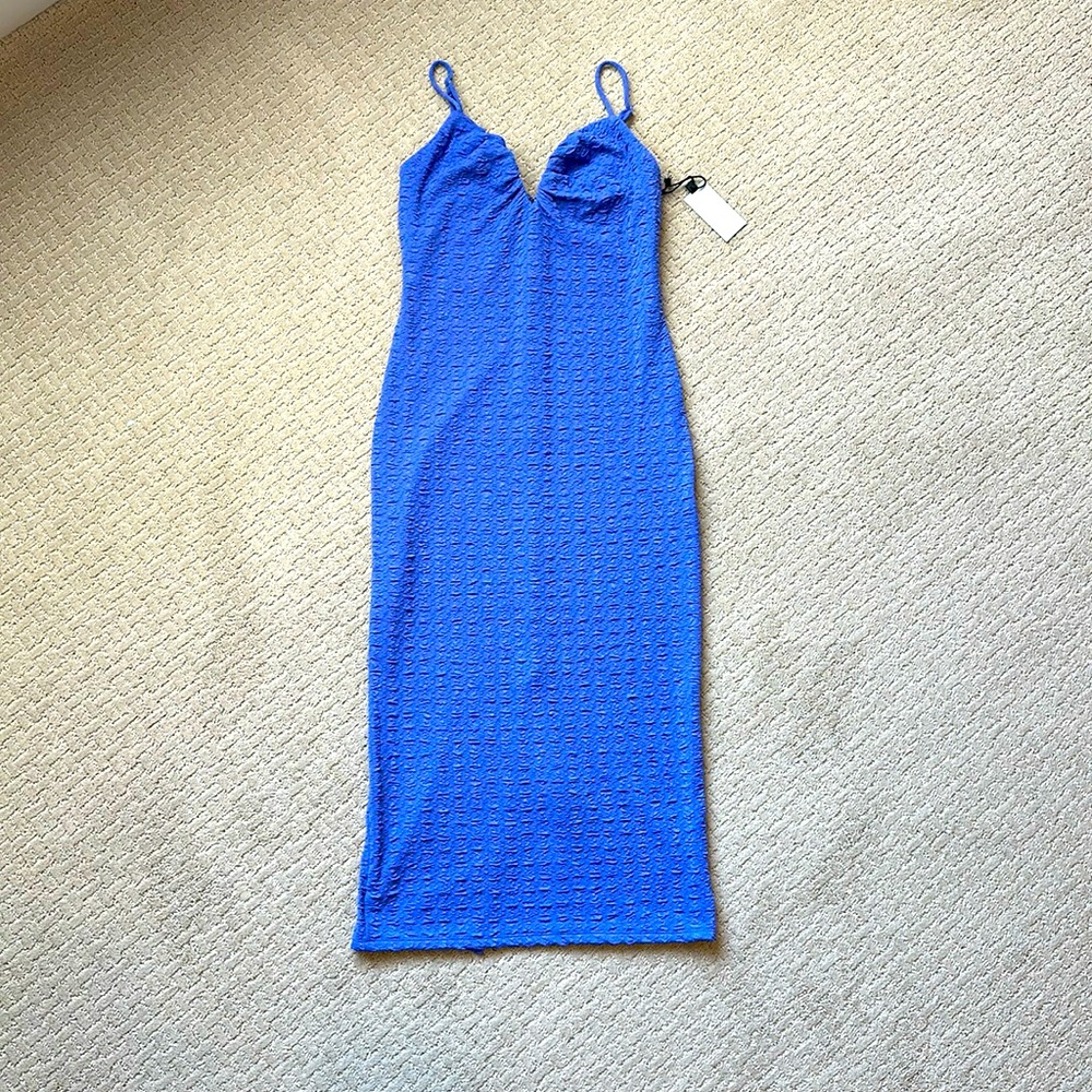 Gorgeous Astr blue/purple midi dress!